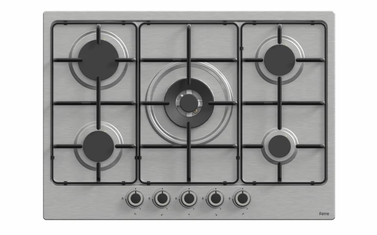 Ferre EL004 Built-in Gas Hob 70 cm (5 Burner)