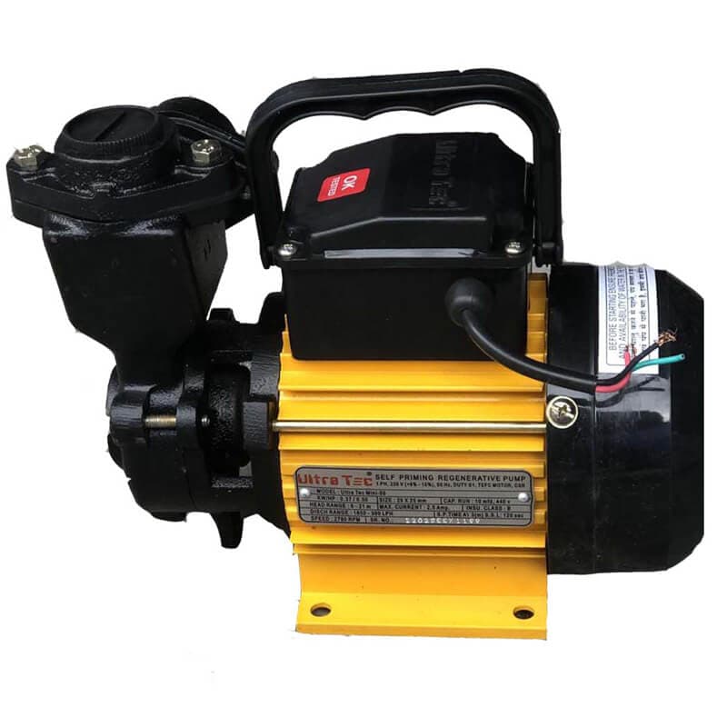 ULTRATEC Self Priming Water Pump (0.5 HP)