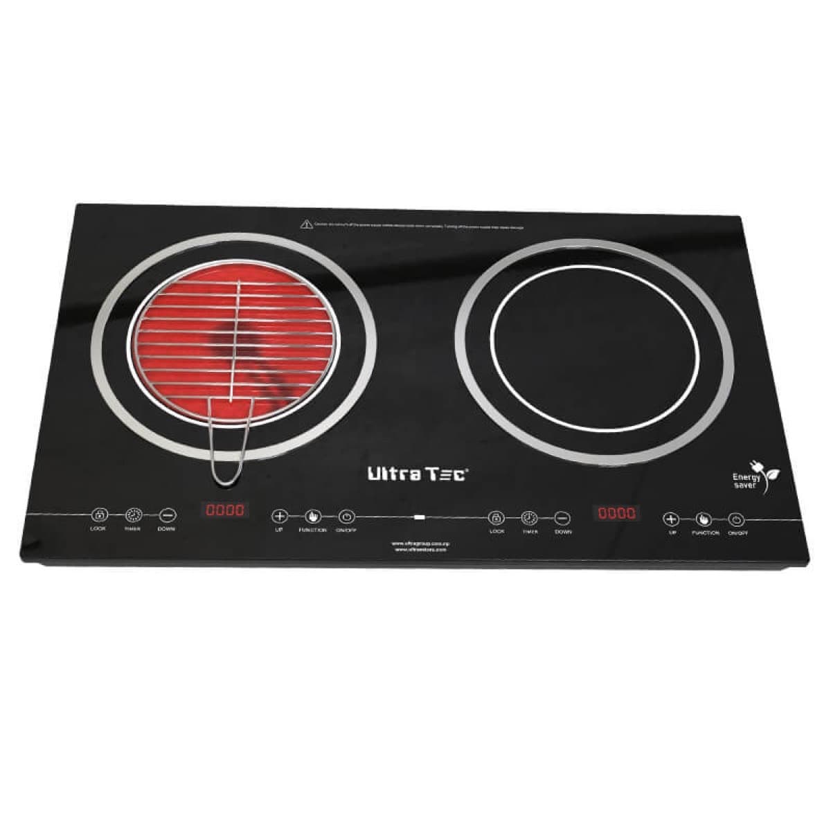 ULTRATEC UTINIF-E20 Induction + Infrared Hybrid Stove